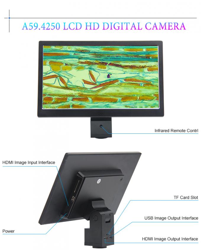8.0M Microscope Accessories 10.1'' LCD HD Digital Microscope Camera A59.4250