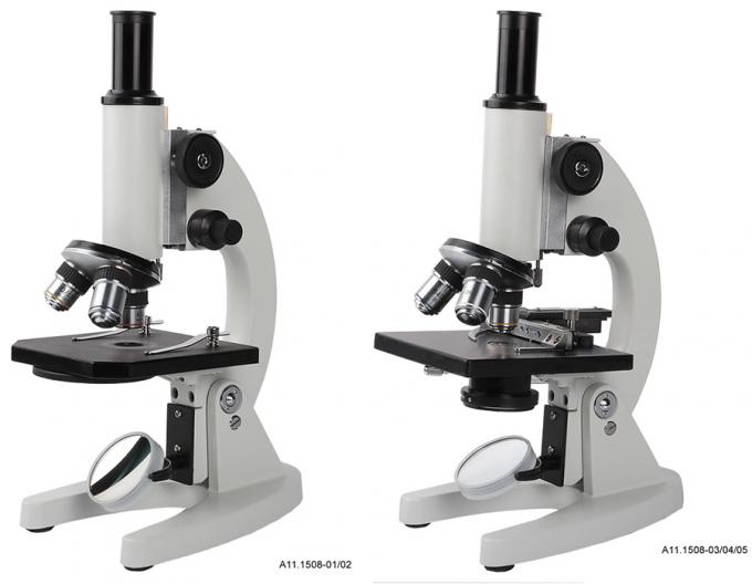 Student Portable Digital Microscope Mono Vertical Tube Triple Revolving