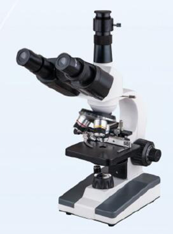 Monocular Head 40 - 400x Biological Microscope A11.4416 Triple Nosepiece Coarse Focusing