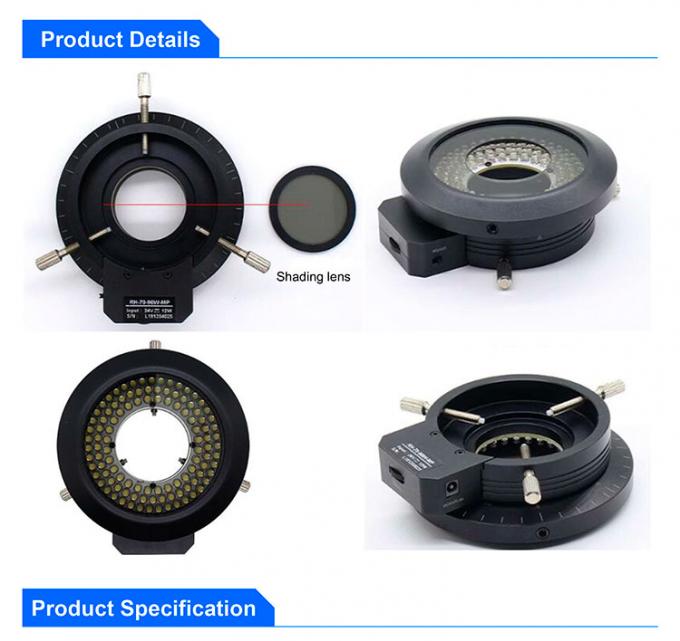 10W Polarizing LED Ring Light A56.0600 Microscope Accessories
