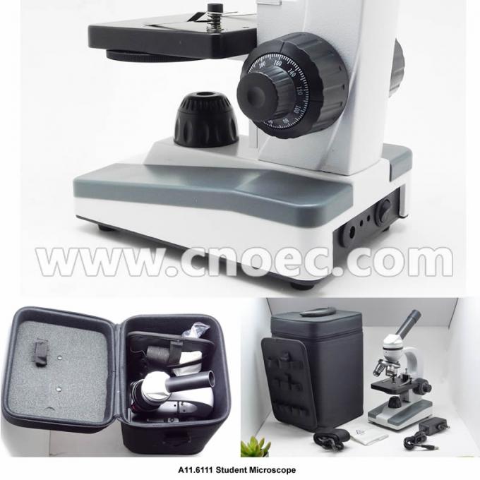 Monocular WF10x Student Biological Microscope with N.A.0.65 Condenser A11.6111