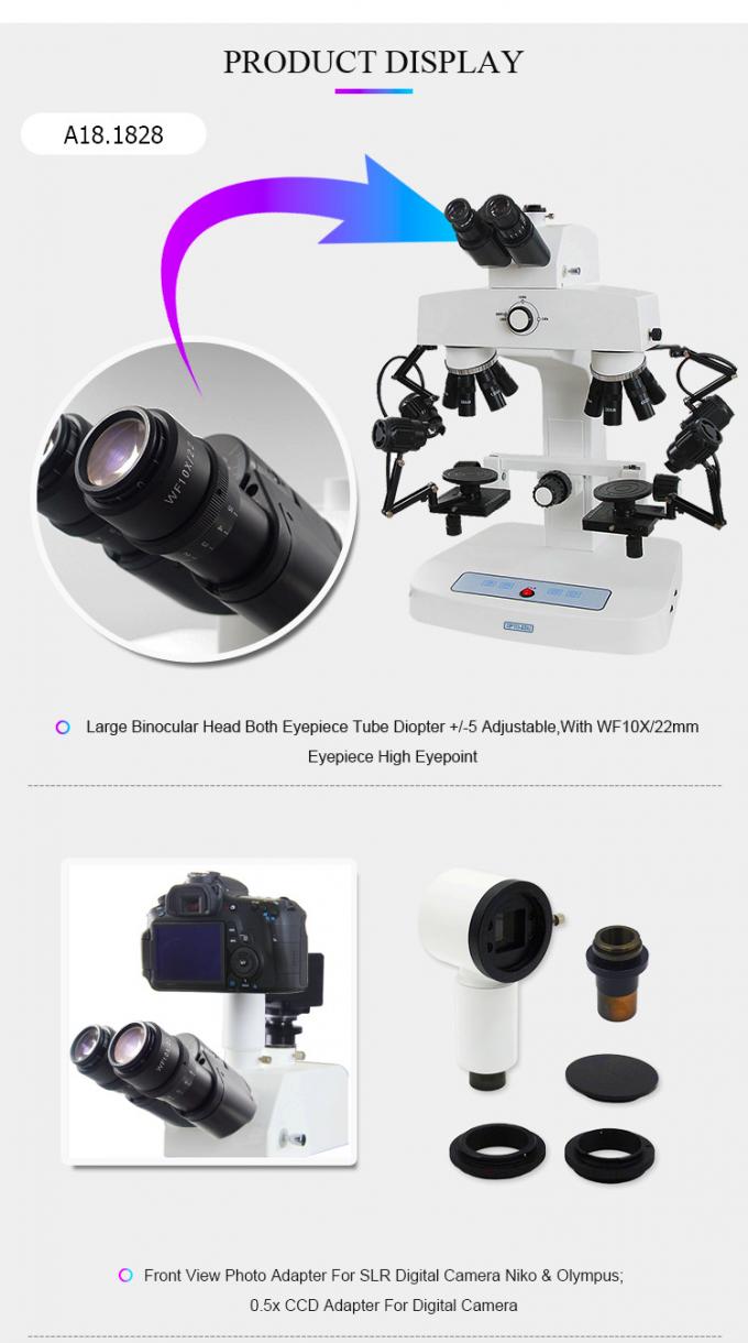 OPTO-EDU Laboratory Forensic Comparison Microscope Digital Video Microscope A18.1828