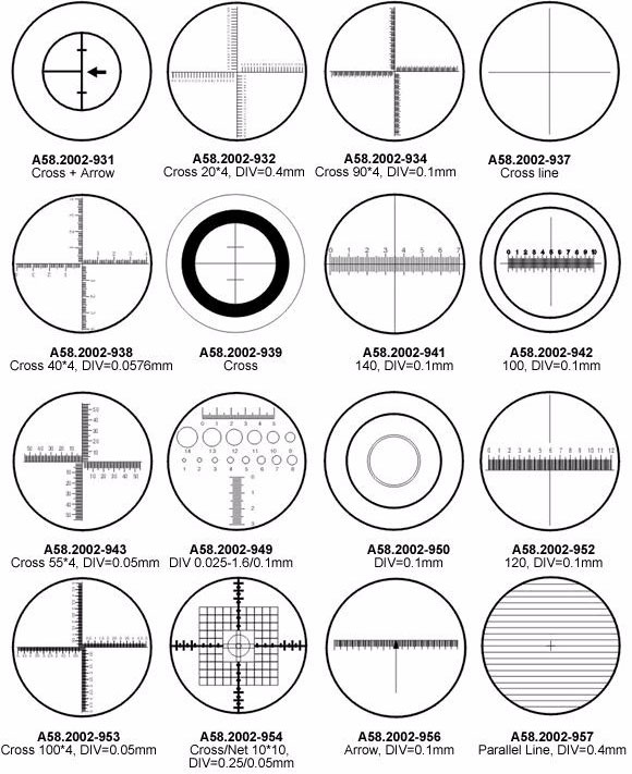 DIV 5mm 10mm Microscope Accessories OPTOEDU A58.2002 Microscope