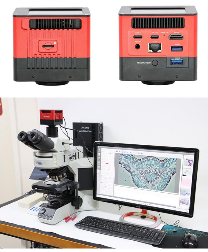OPTO-EDU A59.4220 With Windows PC Digital Camera for Microscope 8.0M ...