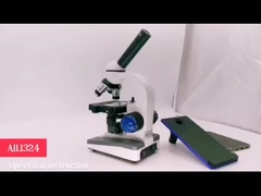 WF10x Monocular Student Compound Microscope For High School Student A11.1324