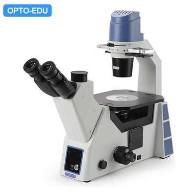 Opto Edu A14.0912 Inverted Biological Microscope Bf+Ph Eco Front Panel