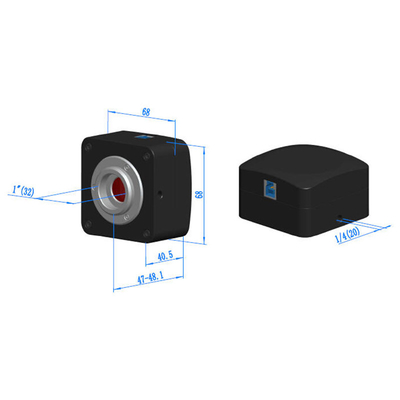 OPTO EDU A59.2220 USB3.0 CCD Digital Microscope Camera