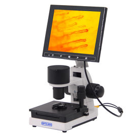 A33.0220 Biological Microscope With 8 Inch LCD 400x LED Light Angle Adjust