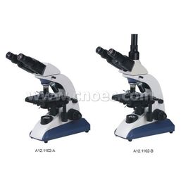 Compensation Binocular Optical Microscope Halogen Illumination Microscopes