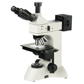 Upright Bright Dark Field Metallurgical Optical Microscope A13.0211 400x With Halogen Lamp