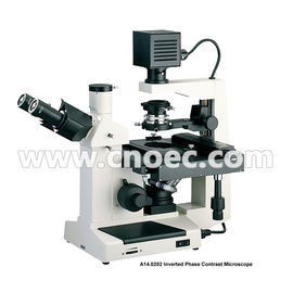 400X Plan Phase Contrast  Inverted Optical Microscope Halogen Lamp Rohs CE A14.0202