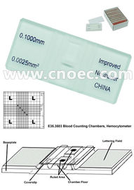 Hemocytometer Microscope Accessories E35.3503 , Blood Counting Chambers