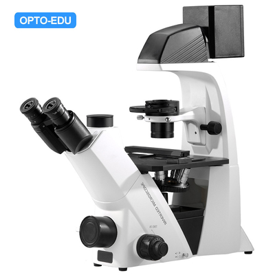 OPTO-EDU Trinocular Inverted Biological Microscope WF10X PlA14.2605 Kohler Illumination