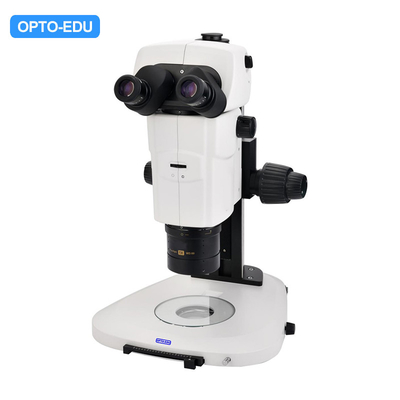 OPTO-EDU A23.1008-F APO Zoom Ratio 18:1 Fluorescent Parallel Zoom Stereo Microscope
