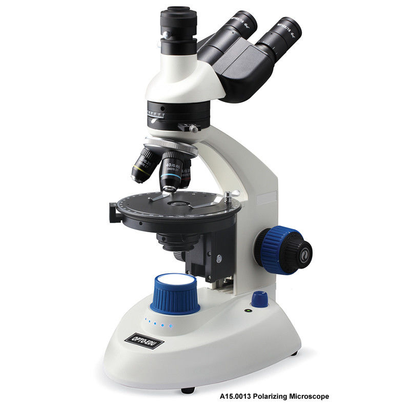 Polarized Light Microscope Trinocular Head Round Stage A15.0013