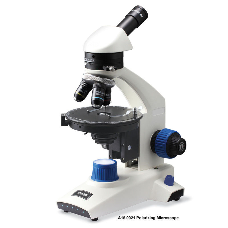Portable Monocular Polarised Light Microscope Cordless 40x - 400x A15.0021