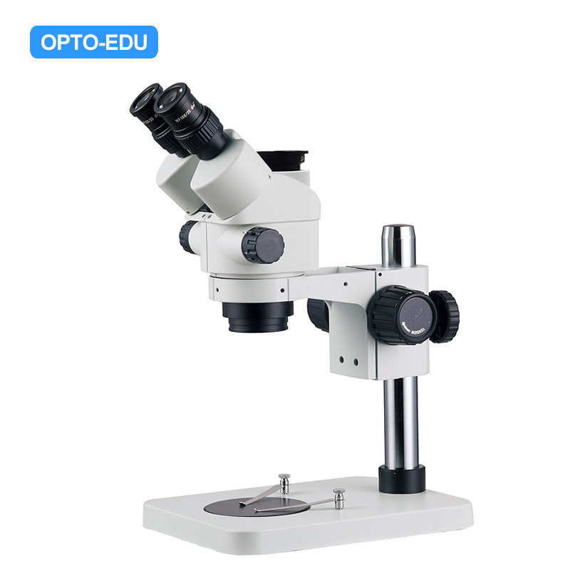 A23.3645N OPTO-EDU Stereo Optical Microscope 0.7~4.5x Trinocular 1/6.5