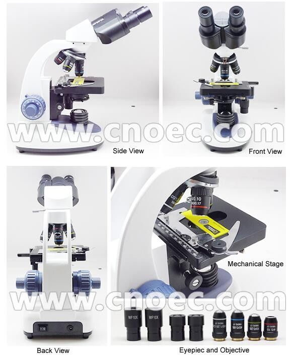 Student Biological Compound Microscope LED Light Source A11.6112