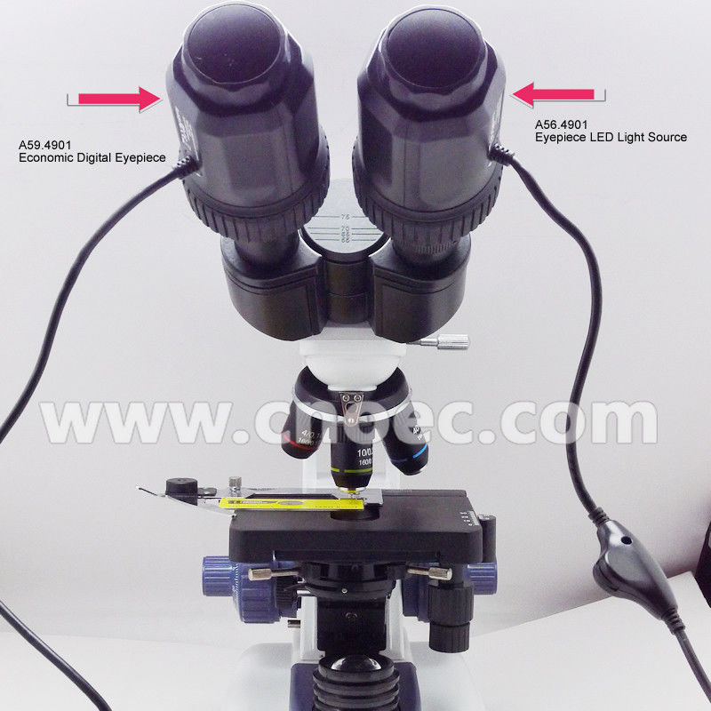 Coaxial LED Illumination Eyepiece Microscope Accessory A56.4901