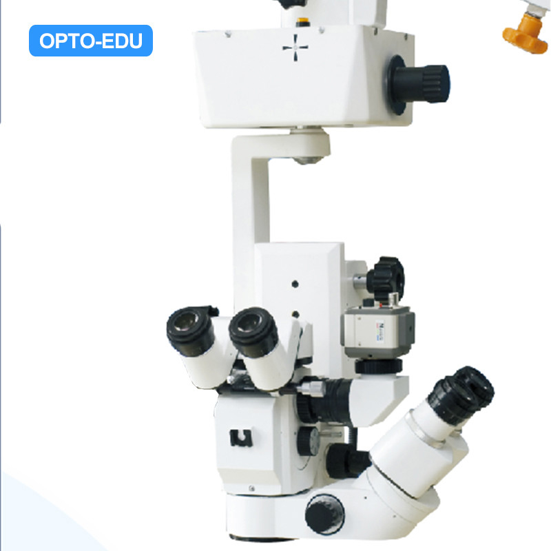 Double Binocular Electric Control 18mm Ent Microscope