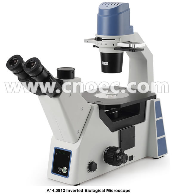 400X 360° Rotatable Trinocular Inverted Optical Microscope Biological Microscope A14.0912