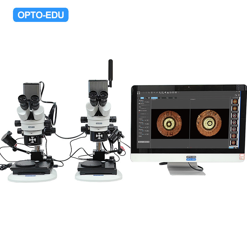 OPTO-EDU A18.4903 Digital Camera Stereo Comparison Microscope