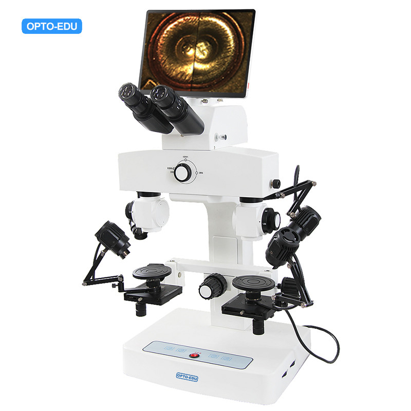 3.2x - 230x Digital Comparison Microscope 8.0M 10.5" LCD Camera OPTO-EDU A18.1825-LCD