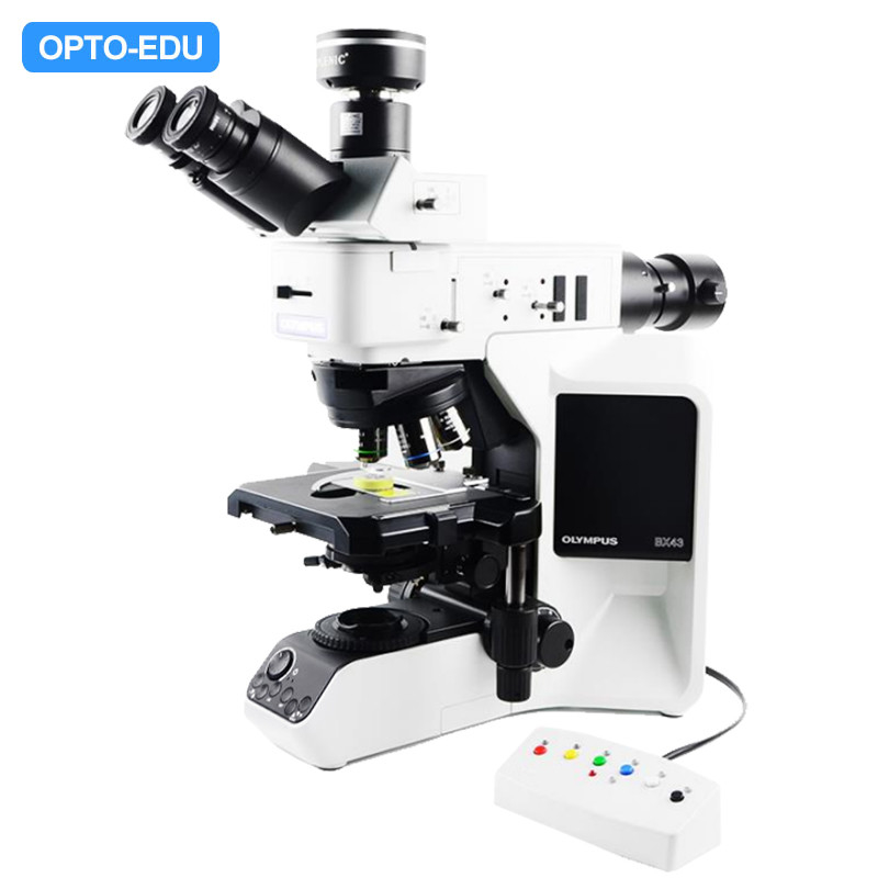 OPTO-EDU A13.2253 Infinity Trinocular Metallurgical Microscope Semi-APO EPI BD 5 Holes Nosepiece