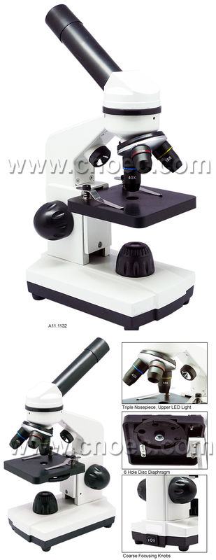 Lab Achromatic Biological Microscope Monocular Phase Contrast Microscopes A11.1132