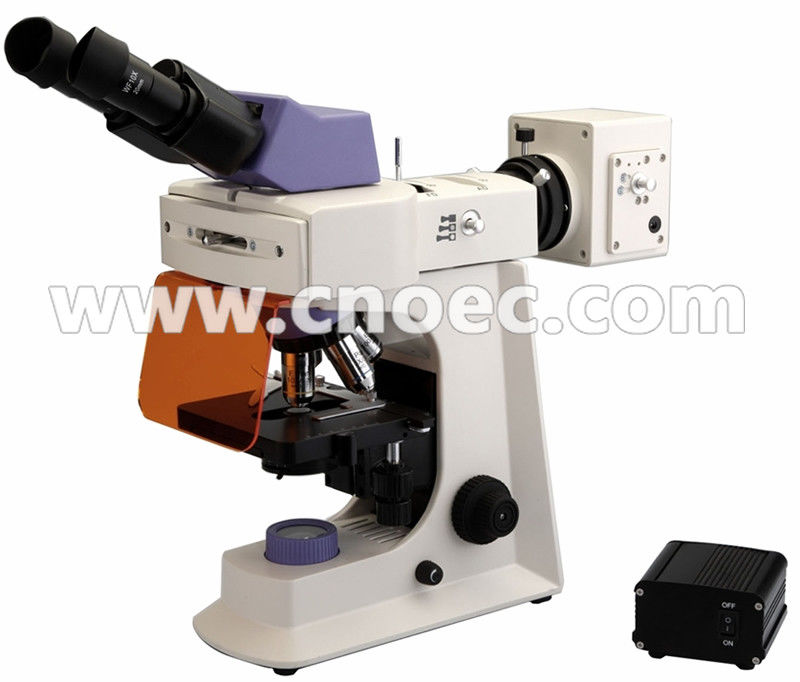 Achromatic LED Fluorescence Microscope With Blue Filter Rohs A16.2603