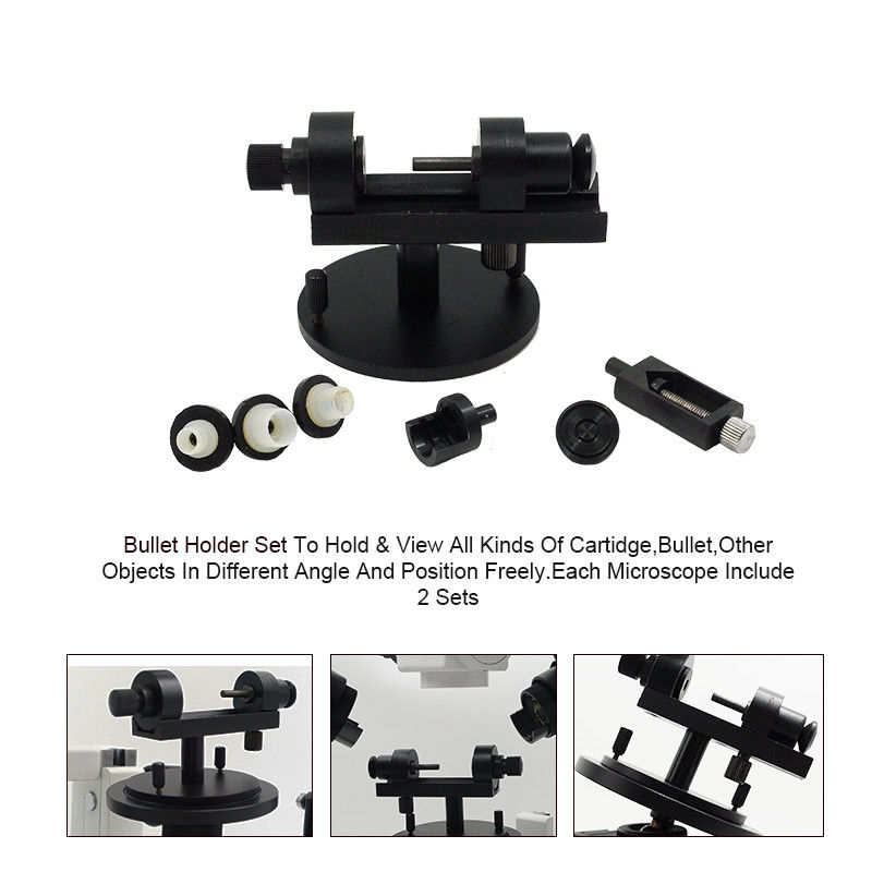 Motorized Digital Forensic Comparison Microscope with High Resolution CCD Camera and LED Illumination for Laboratory Research