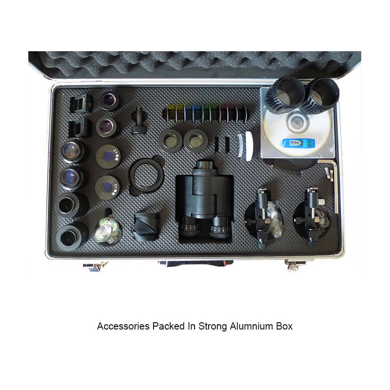 Motorized Digital Forensic Comparison Microscope with High Resolution CCD Camera and LED Illumination for Laboratory Research