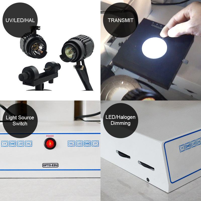 Motorized Digital Forensic Comparison Microscope with CE and Rohs Certification for Laboratory Research