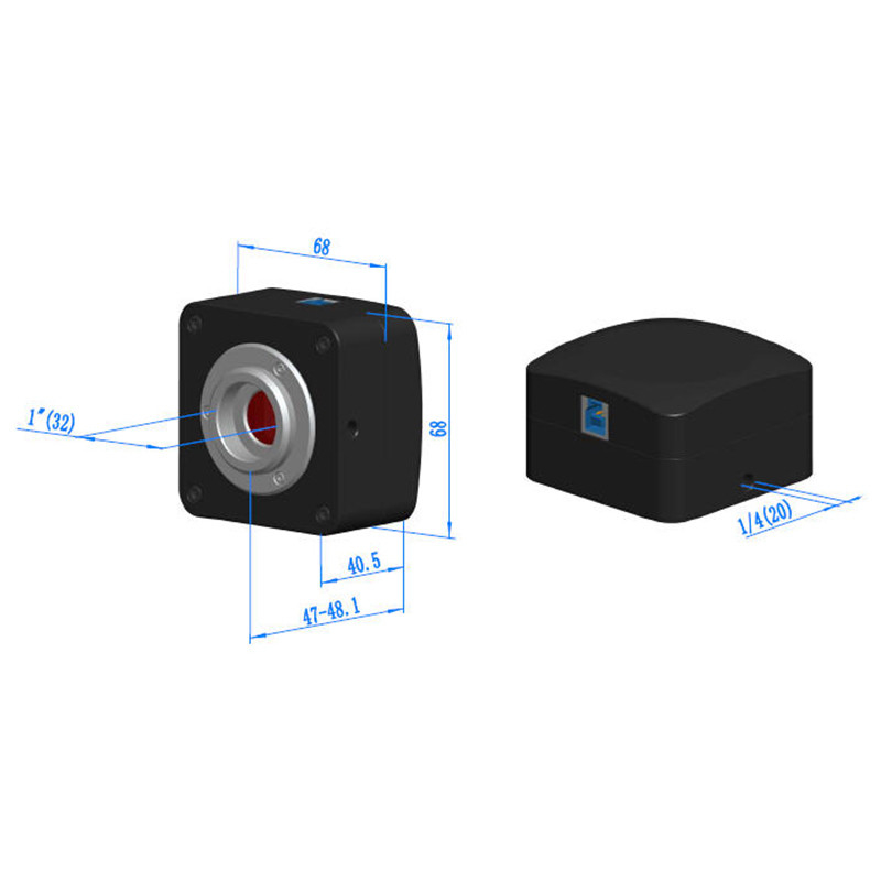 OPTO EDU A59.2220 USB3.0 CCD Digital Microscope Camera