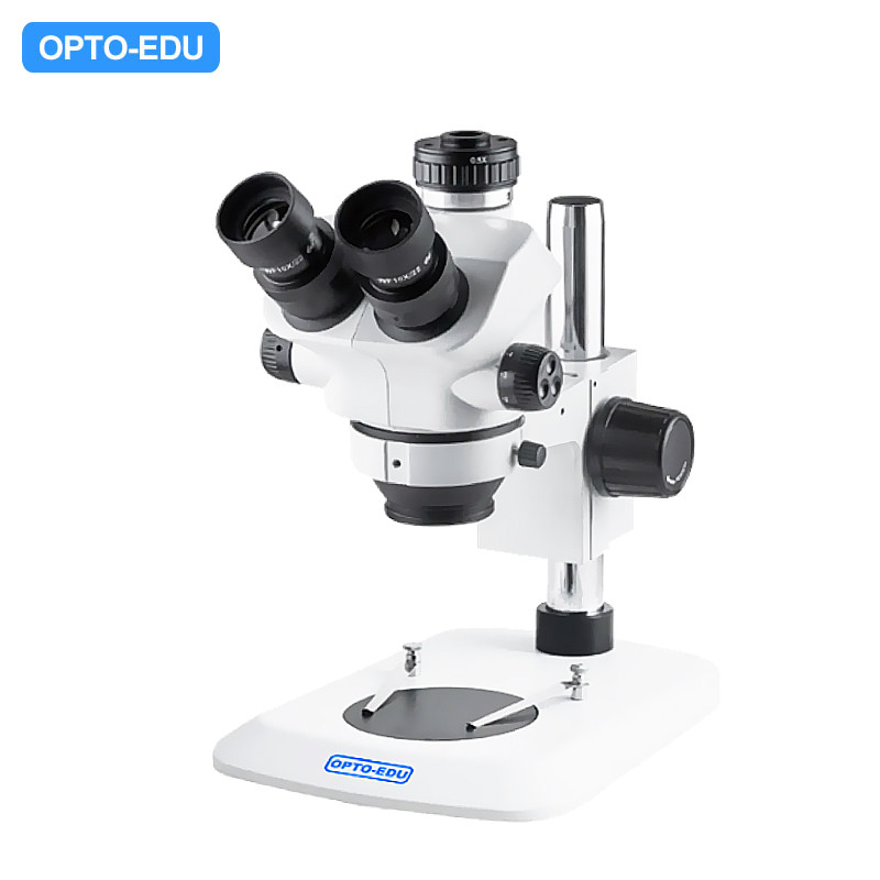 OPTO-EDU A23.3650 0.7-5.0x 1:7.1 Zoom Stereo Microscope
