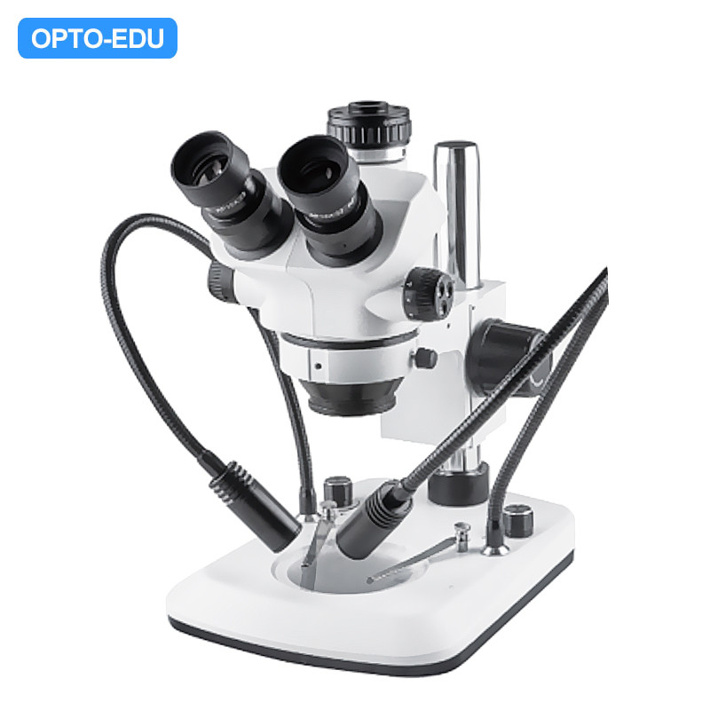 OPTO-EDU A23.3650 0.7-5.0x 1:7.1 Zoom Stereo Microscope