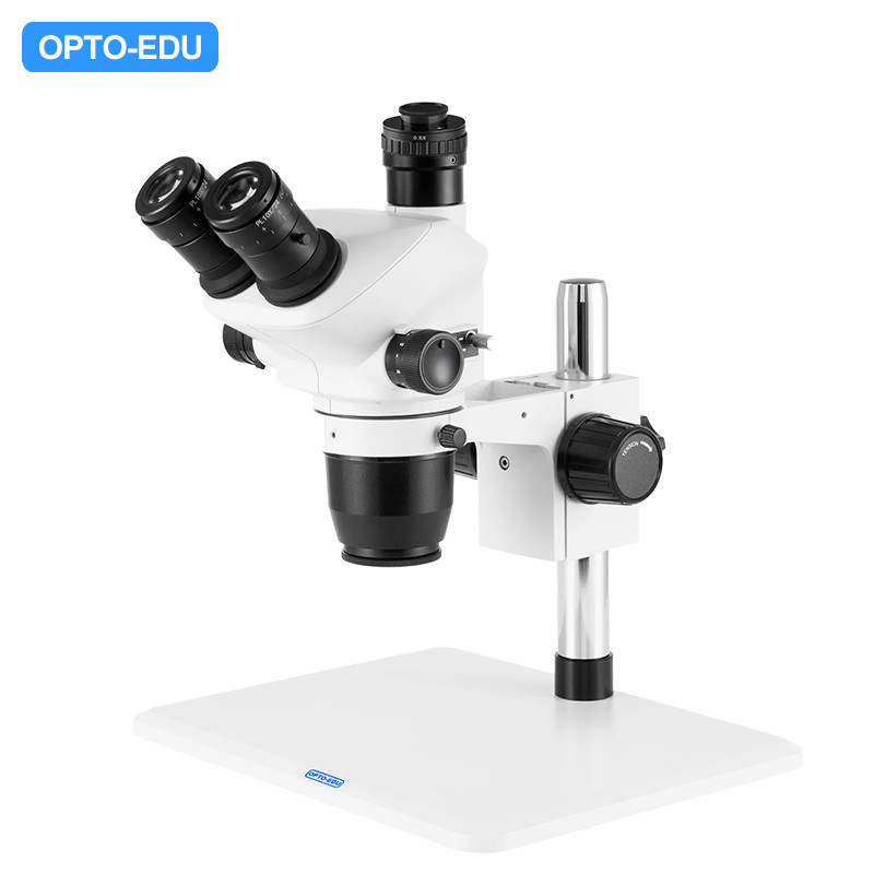 OPTO-EDU A23.3652 0.65-5.2x 1:8 Zoom Stereo Microscope