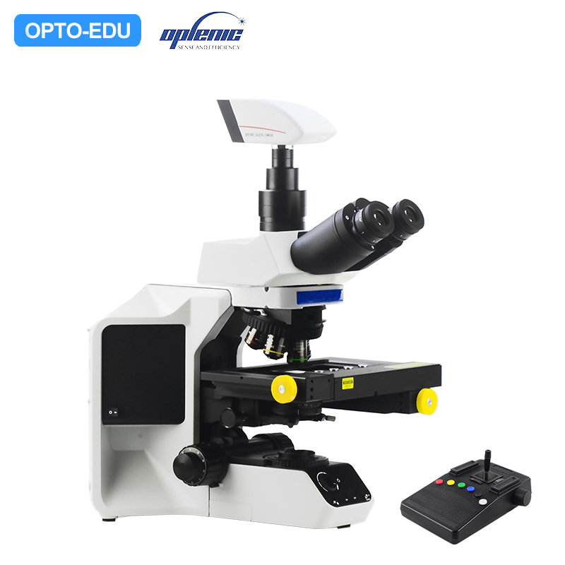 Opto Edu A16.2255 Laboratory Fluorescent Microscope Fully Motorized UV B G BX53 CX43 Level