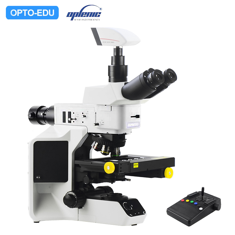 Opto Edu A16.2255 Laboratory Fluorescent Microscope Fully Motorized UV B G BX53 CX43 Level