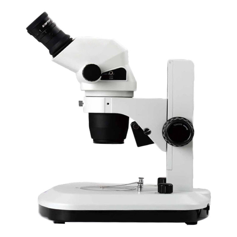 Pole Stand Zoom Stereo Optical Microscope No Light 0.7x~4.5x Zoom Lens