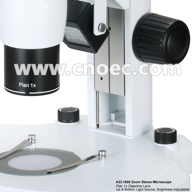 Zoom Stereo Optical Microscope With Tilting Head , 0.8 - 8x , A23.1005