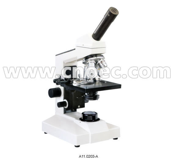Lab Achromatic Biological Microscope Monocular Microscopes A11.0203