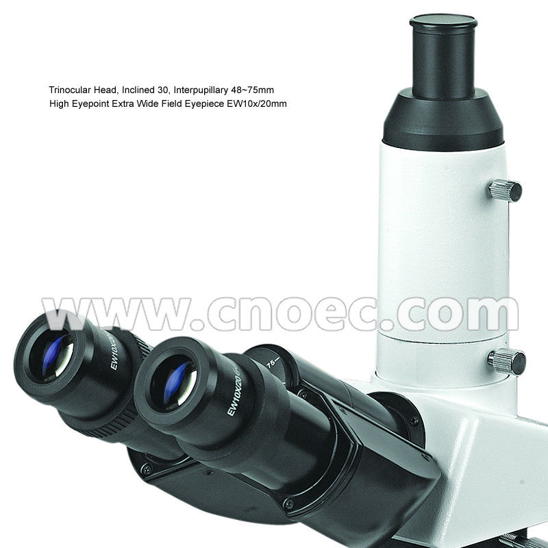 Trinocular Head Metallurgical Laboratory Microscopes 40X - 400X A13.1022