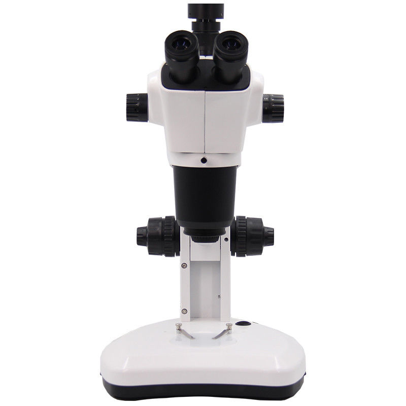 Trinocular 0.7x - 6.3x Track Stand Zoom Stereo Optical Microscope A23.0203