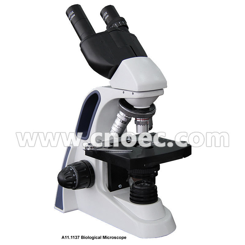 Lab Student Achromatic Binocular Compound Microscope With LED Light