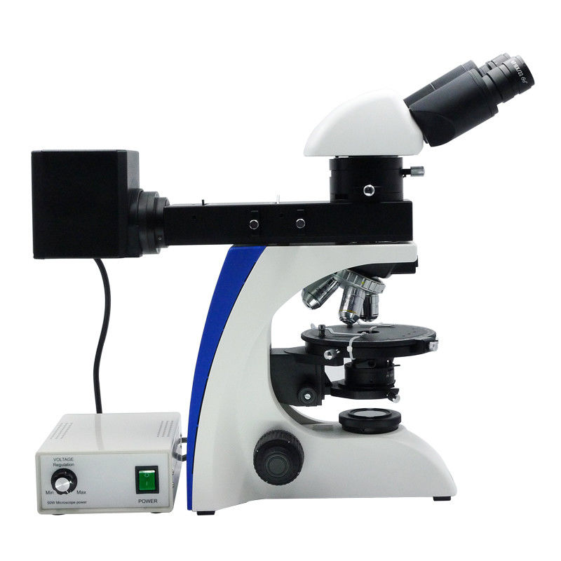 Professional Binocular Polarizing Light Microscope A15.2602-PB 640X 5 Holes