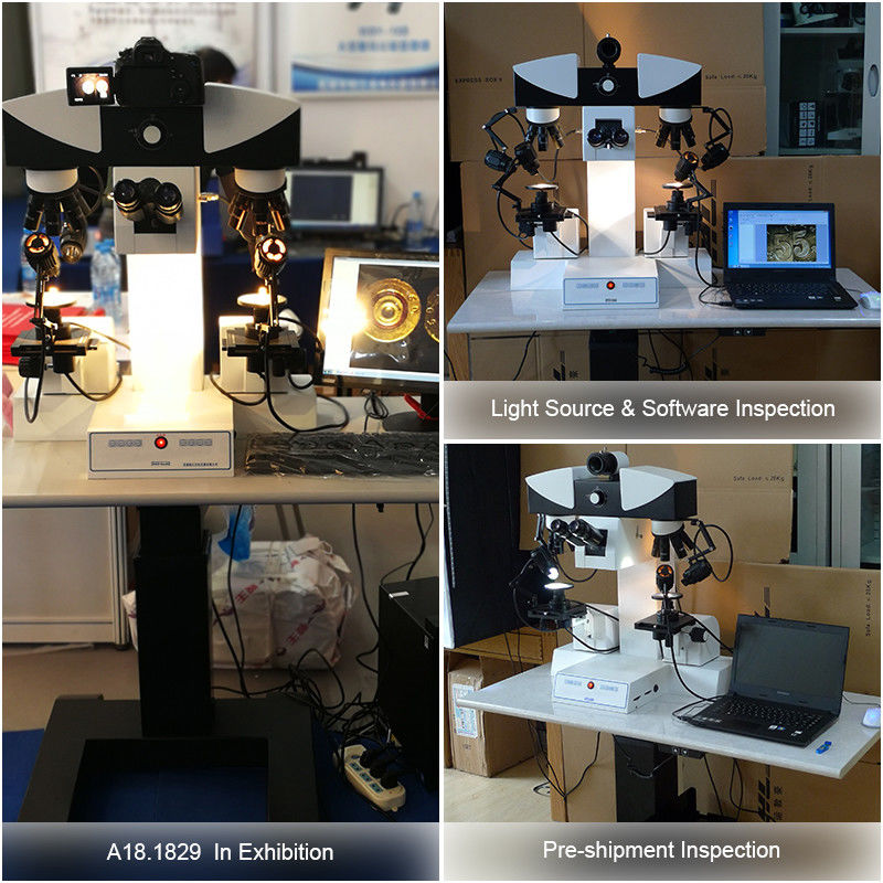 Motorized Digital Forensic Comparison Microscope OPTO-EDU A18.1829 Binocular