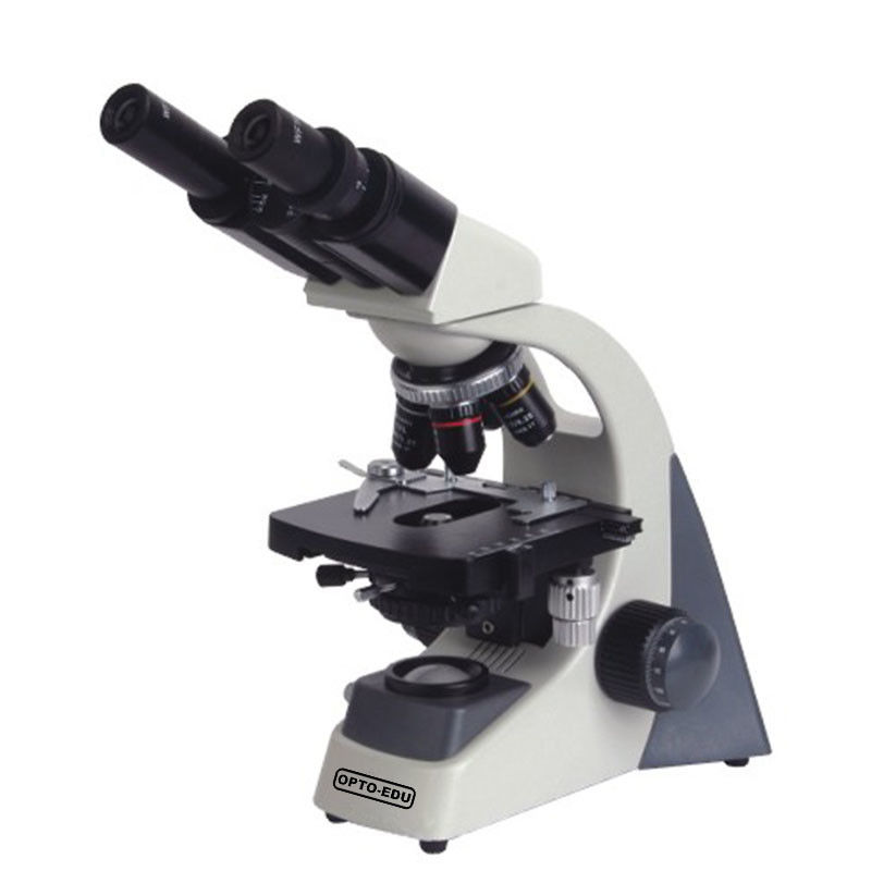 4 Holes LED Compound Optical Microscope A12.1303 Binocular Laboratory Biological Optical Microscope