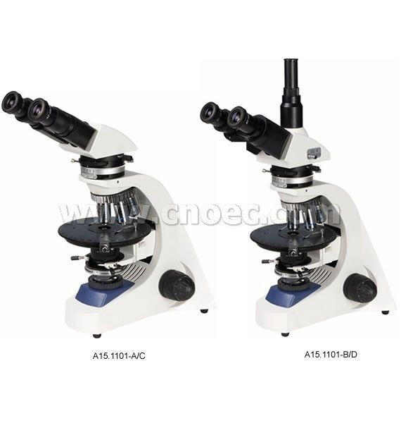 Laboratory Research Trinocular Polarizing Light Microscope With CE