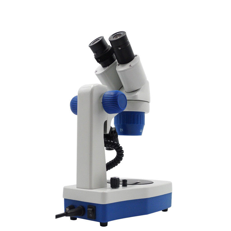 WF10x Eyepiece Binocular Stereo Microscope A22.1308 24T Transmit / Reflect LED Illumination